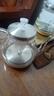 新飛（Frestec）全自動(dòng)上水電熱水壺泡茶抽水燒水壺功夫茶煲水壺上水器電茶壺辦公室家用煮水壺泡茶機(jī) 底部上水-金色 1L 曬單實(shí)拍圖