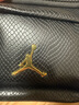 Jordan男女喬丹 金屬Logo基礎(chǔ)款 斜跨胸包腰包HA5507-013黑色 均碼 曬單實(shí)拍圖