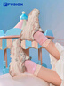 FILA FUSION斐樂潮牌【趙露思同款】女硬糖新款休閑厚底老爹鞋運(yùn)動鞋 曬單實拍圖