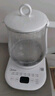 九陽(yáng)（Joyoung）0膠水養(yǎng)生壺 1.5L煮茶器 玻璃花茶壺 316不銹鋼燒水壺電熱水壺 WY301 曬單實(shí)拍圖