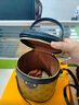 香港正品2025新款奢侈品品牌水桶包真皮單肩斜挎發(fā)財桶圓桶包包女 咖啡色小號【主圖視頻款】禮盒裝 小 曬單實(shí)拍圖