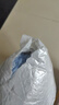 毛絨玩具熊玩偶泰迪小熊公仔布娃娃畢業(yè)禮物品女生日禮物女孩 藍色鯊魚衣服+白色小熊 30cm【明星同款】 曬單實拍圖