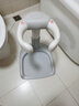 哆哆哈尼寶寶站立洗澡神器嬰幼兒小孩洗屁屁輔助器兒童防滑淋浴臺浴盆澡盆 星隕灰+五檔調節+贈浴凳+浴帽 曬單實(shí)拍圖