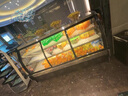 樂創(chuàng)（lecon）鹵菜熟食鴨脖柜展示柜冷藏涼菜柜保鮮柜冷藏柜商用雙溫柜串串鮮肉柜 弧形_1.0米直冷【前后開門】 曬單實拍圖