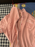 家樂芬[萊卡棉]睡衣女士夏季純棉短袖長(zhǎng)褲家居服夏天薄款夏款加大碼套裝 965128粉色 3XL 碼 （體重160-180斤) 曬單實(shí)拍圖