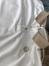凡迪時(shí)尚（FANDISS）夏季polo衫冰絲高端刺繡半袖polo衫男士修身短袖撞色商務(wù)polo衫 白色 2XL 140-165斤 曬單實(shí)拍圖