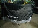 摩多狼（MOTOWOLF）摩托車車罩車衣電動車寶馬哈雷防曬防雨防塵罩踏板車車套加厚加大 曬單實(shí)拍圖