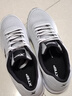 特步男鞋運動(dòng)鞋男夏季跑步鞋體考透氣網(wǎng)鞋秋防滑耐磨休閑旅游訓練鞋 066-冰冷灰/黑 44 曬單實(shí)拍圖