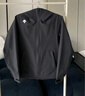 迪桑特 TRAINING綜訓 男士 防風(fēng)防水 沖鋒衣 外套 BK-BLACK 3XL （190/108A) 曬單實(shí)拍圖