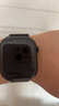 Apple/蘋果 Watch Series 10 智能手表GPS款46毫米亮黑色鋁金屬表殼濃墨色回環(huán)式運(yùn)動(dòng)表帶MX283CH/B 曬單實(shí)拍圖