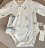 babylove新生兒連體衣夏季薄款透氣純棉初生寶寶哈衣嬰兒衣服爬服空調(diào)服 曬單實(shí)拍圖