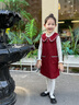 巴拉巴拉balaOne童裝女童連衣裙2025冬新款兒童小香風(fēng)背心裙時(shí)尚 紅色調(diào)00366 130 曬單實(shí)拍圖