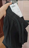 森馬（Semir）休閑褲男寬松直筒褲垂感奶奶褲2025夏季長褲純色褲子107425127104 曬單實拍圖