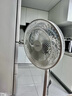 美的（Midea）【品質(zhì)推薦】七葉輕音柔風(fēng)電風(fēng)扇/家用省電落地扇/臺(tái)式電扇/廣角搖頭節(jié)能宿舍小型風(fēng)扇 SAE35CA 曬單實(shí)拍圖