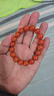 語(yǔ)唐保山南紅手串瑪瑙手鏈高拋柿子紅滿(mǎn)色滿(mǎn)肉男女款國潮風(fēng) 保山高拋10mm【一物一證】 曬單實(shí)拍圖