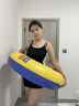 京厽德國游泳圈成人加厚男女兒童充氣浮圈大人胖子救生圈成年游泳裝備 60特厚ABC20-40斤 曬單實(shí)拍圖