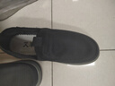 AIZUNSHI男鞋網(wǎng)鞋2025夏季新款純色百搭單鞋防滑透氣軟底輕便休閑鞋男 BW-YM07黑色 39 (245mm) 曬單實(shí)拍圖