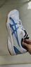 亞瑟士（asics）乒乓球鞋羽毛球鞋室內(nèi)綜合逐鹿系列1053A034 1053A034-100 42.5 曬單實(shí)拍圖