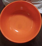 ABDT密胺小碗加厚防摔快餐湯碗商用仿瓷塑料圓形米飯碗火鍋調(diào)料碗餐具 橘色 4.5英寸 出口級標(biāo)準(zhǔn) 曬單實拍圖