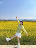 2025夏季新款戶外休閑風衣男女同款連帽外套休閑百搭登山服上衣 月見黃 S 80-100斤 曬單實拍圖