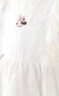 迪士尼女童連衣裙兒童裙子純棉夏裝新款女孩中大童公主裙 2DQ063白色150 曬單實拍圖