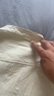 羅蒙（ROMON）亞麻短袖襯衫男休閑寬松日系夏季薄透氣棉麻套頭白襯衣卡其色XL 曬單實(shí)拍圖