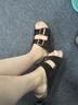 BIRKENSTOCK勃肯德國進(jìn)口男女款牛皮絨面革軟底Arizona雙扣拖鞋 女款棕色-951313 38 曬單實拍圖