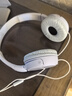 索尼（SONY） MDR-ZX110AP 耳機(jī)頭戴式重低音手機(jī)電腦游戲有線耳機(jī)學(xué)生上網(wǎng)課學(xué)習(xí)辦公耳麥 白色 曬單實(shí)拍圖