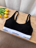 Calvin Klein內(nèi)衣【七夕禮物摩登引力帶】女ck無(wú)鋼圈輕運(yùn)動(dòng)背心式文胸QF7586AD UB1-太空黑 S 曬單實(shí)拍圖
