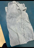 唐獅（TonLion）2025夏季薄款男牛仔褲直筒寬松百搭闊腿休閑褲 淺藍(lán)  XL  曬單實(shí)拍圖