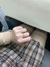 中國黃金（CHINA GOLD）18K黃金三生三世戒指素圈戒指指環(huán)情人節實(shí)用生日禮物送女友老婆 18k金素圈戒指【圈號10】 0.3克 曬單實(shí)拍圖