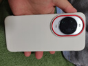 STRYFER適用華為nova14Ultra手機(jī)殼無邊框半包大孔超薄防摔保護(hù)殼套皮紋簡約男女生款硬殼-紅圈白色 曬單實拍圖