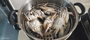 鮮活梭子蟹100-150g/只 曬單實(shí)拍圖