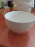 京東京造 湯碗 米飯面陶瓷景德鎮(zhèn)餐具套裝家用蒸蛋碗 奶油華夫 4.5英寸*6 曬單實(shí)拍圖