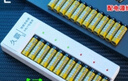 久霸正品9800毫安充電電池5號(hào)7號(hào)KTV話筒玩具空調(diào)遙控器電池五號(hào)AA七號(hào)AAA代替鋰可充電電池1.5v通用 5號(hào)24節(jié)9800毫安+12槽智能充電器 曬單實(shí)拍圖