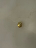 賽菲爾黃金轉(zhuǎn)運(yùn)珠古法足金999.9碎金子攢金裸珠串配珠 裸珠約1克 單珠子 曬單實(shí)拍圖