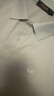雅戈?duì)枴?6%呼吸棉彈】短袖T恤男防汗拒水純色翻領(lǐng)涼感商務(wù)休閑夏季親膚 淺灰GSPC533011 L 曬單實(shí)拍圖