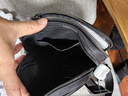 新秀麗（Samsonite）單肩包商務(wù)牛皮斜挎包男士胸包腰包大容量七夕禮物 45Q 曬單實(shí)拍圖