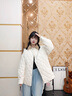 波司登25年輕薄羽絨服女短款90絨巴恩風(fēng)翻領(lǐng)夾克外套B250135334 曬單實拍圖