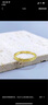 中國(guó)黃金（CHINA GOLD）冰川黃金戒指男女款一對(duì)足金如初情侶對(duì)戒情人節(jié)生日禮物送男女友 【今/次日達(dá)】冰川戒指 約1.4g【女戒】中金禮盒 曬單實(shí)拍圖