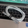 ANKER安克數據線(xiàn)【蘋(píng)果17/iPhone16】100W閃充雙向Type-C充電線(xiàn)充電器快充編織線(xiàn)適華為小米平板筆記本 【白】C-C編織線(xiàn) |100W閃充 1m 曬單實(shí)拍圖