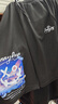 NASA GOOD短褲男夏季美式惡魔梵高印花青年學(xué)生寬松直筒五分中褲潮 黑2XL 曬單實(shí)拍圖