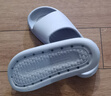 惠夫人拖鞋女夏季防滑居家軟底EVA柔軟輕盈浴室洗澡防滑涼拖鞋男 簡(jiǎn)約拖  灰色 40-41 (適合39-40碼) 曬單實(shí)拍圖