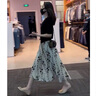 SUSTYLE國際高端品牌連衣裙女夏季新款氣質(zhì)時尚修身顯瘦不規(guī)則黑T兩件套 圖片色 M (90斤-105斤) 曬單實拍圖