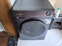 西門子（SIEMENS）小晶鉆plus深層凈洗 10kg滾筒洗衣機(jī)全自動(dòng) 深層凈洗 蒸汽除菌 湖蘊(yùn)藍(lán) XQG100-WG52H2X10W 曬單實(shí)拍圖