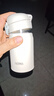 膳魔師（THERMOS）2024新款日本膳魔師保溫杯男女便攜不銹鋼超輕保冷水杯子JNL-S500 白色250ml日本專柜 曬單實拍圖