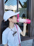 格非爾 GOOD FELL迪士尼艾莎兒童保溫杯女孩2025新款直飲吸管杯子學(xué)生上學(xué)專用水壺 粉草莓熊520ML【直飲+吸管】 曬單實(shí)拍圖