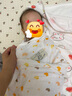 全棉時(shí)代兒童浴巾純棉透氣紗布浴巾新生嬰兒寶寶洗澡大毛巾小鴨子95*95cm 曬單實(shí)拍圖
