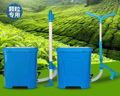 農(nóng)用玉米施肥器手動化肥追肥器背負式撒肥點肥溜肥器肥料施肥神器 （50斤+溜肥)護肩帶+靠背 加厚 曬單實拍圖
