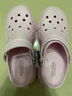 斯凱奇（Skechers）洞洞鞋女士秋季涼拖鞋泡泡鞋厚底增高外穿沙灘鞋踩屎感 曬單實(shí)拍圖